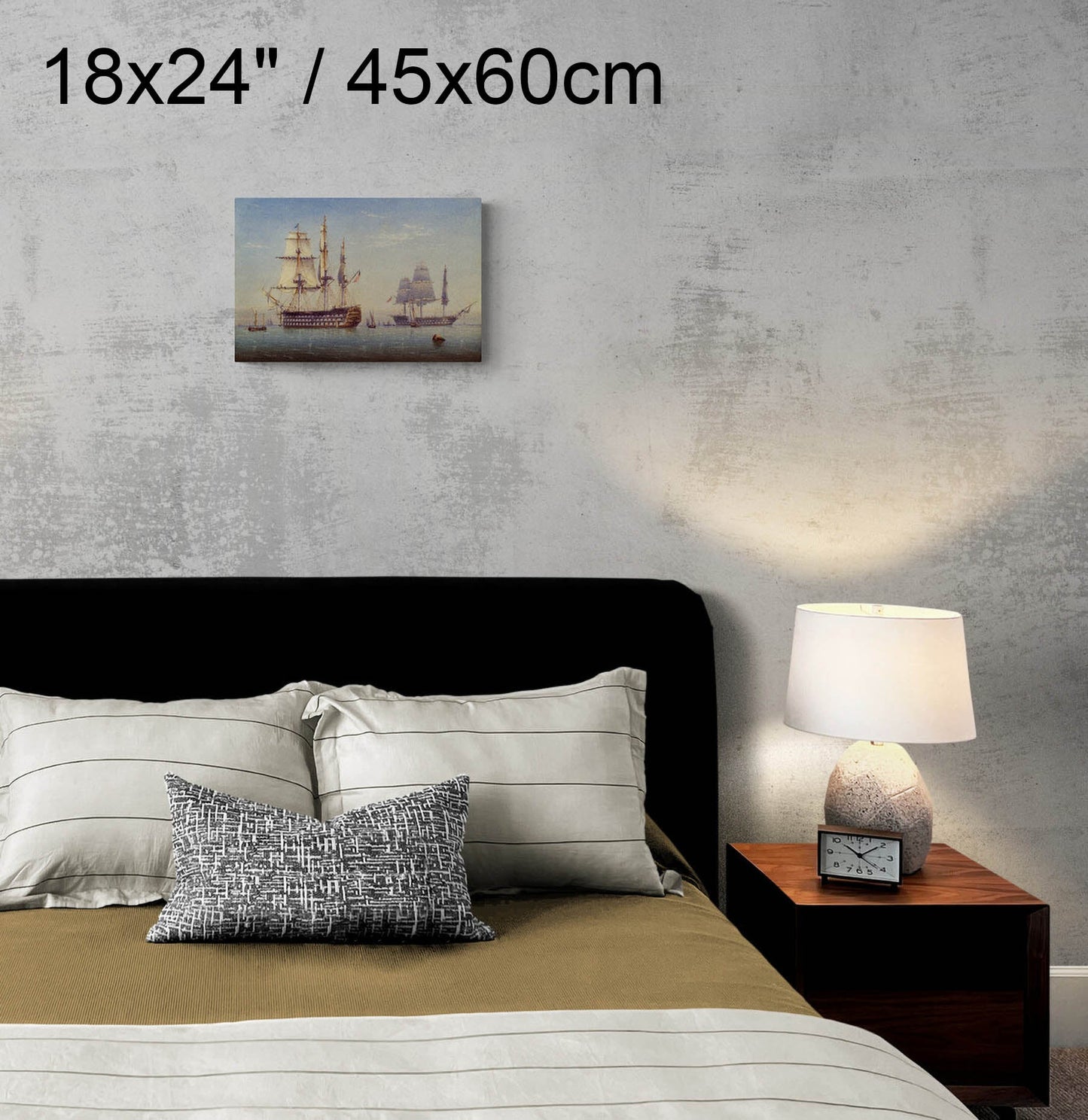 "Ships Of The Line" by William Joy on Canvas, Framed Canvas, Acrylic, Framed Prints or Print-only