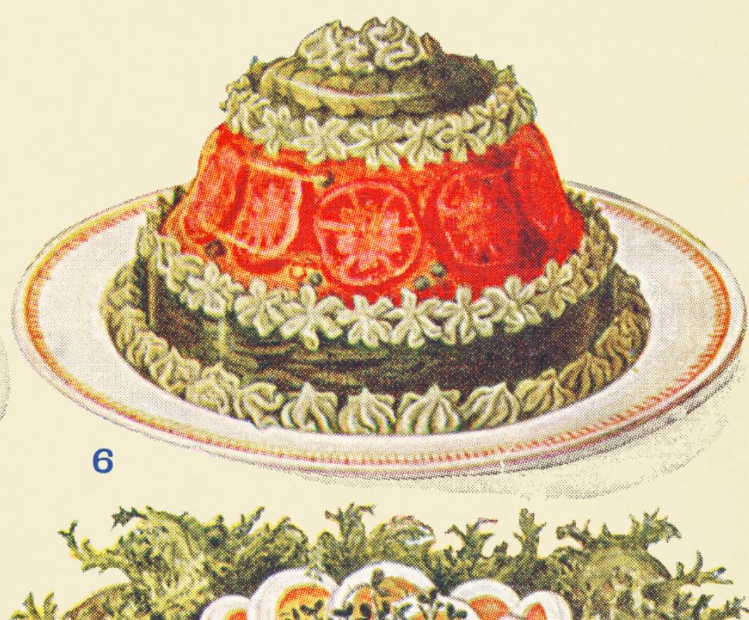 "Mrs Beeton's Salads" on Framed Prints, Canvas, Framed Canvas, Acrylic or Print-only