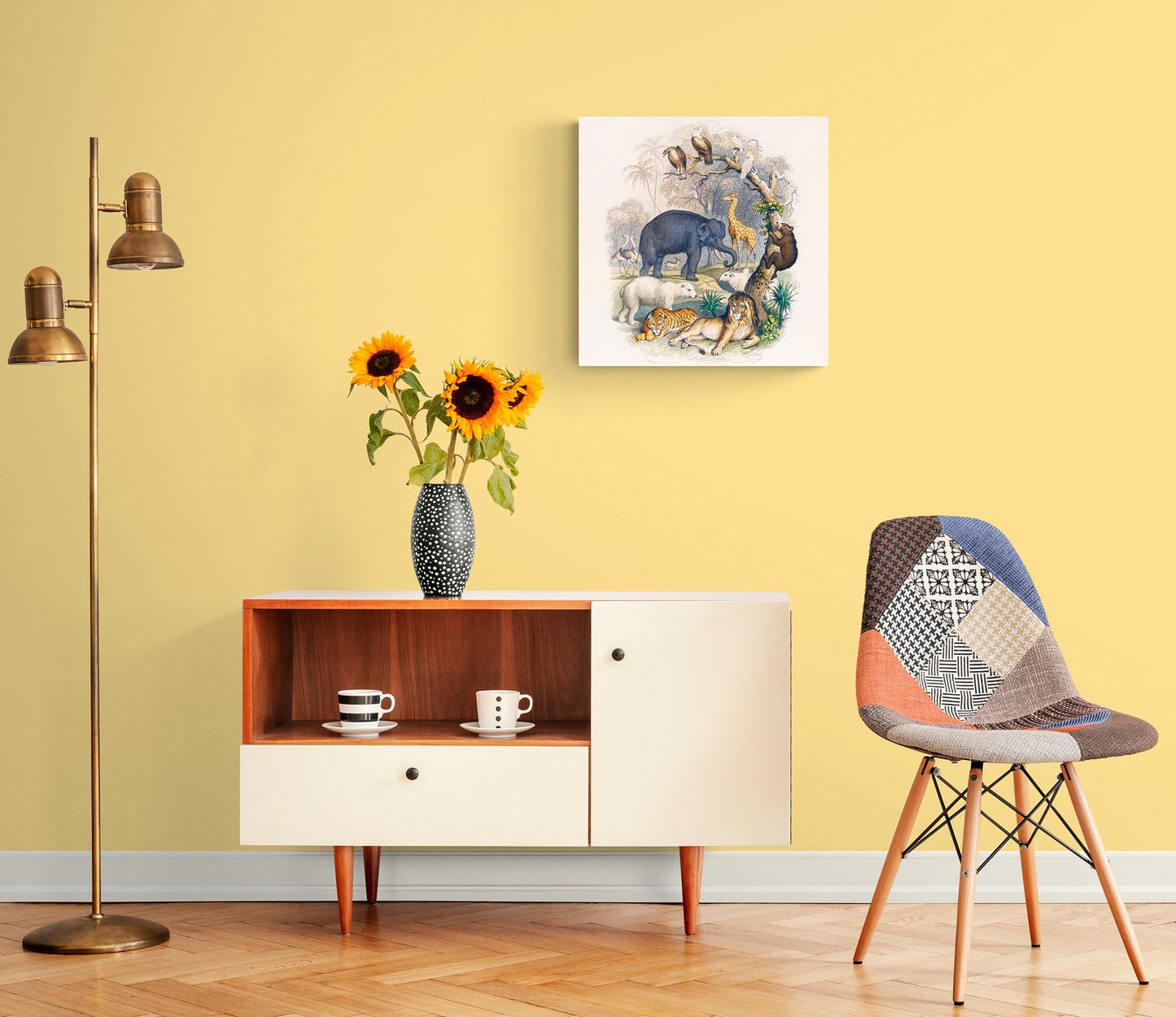 "A History of the Earth and Animated Nature" on Framed Canvas, Acrylic, Canvas, Framed Prints or Print-only
