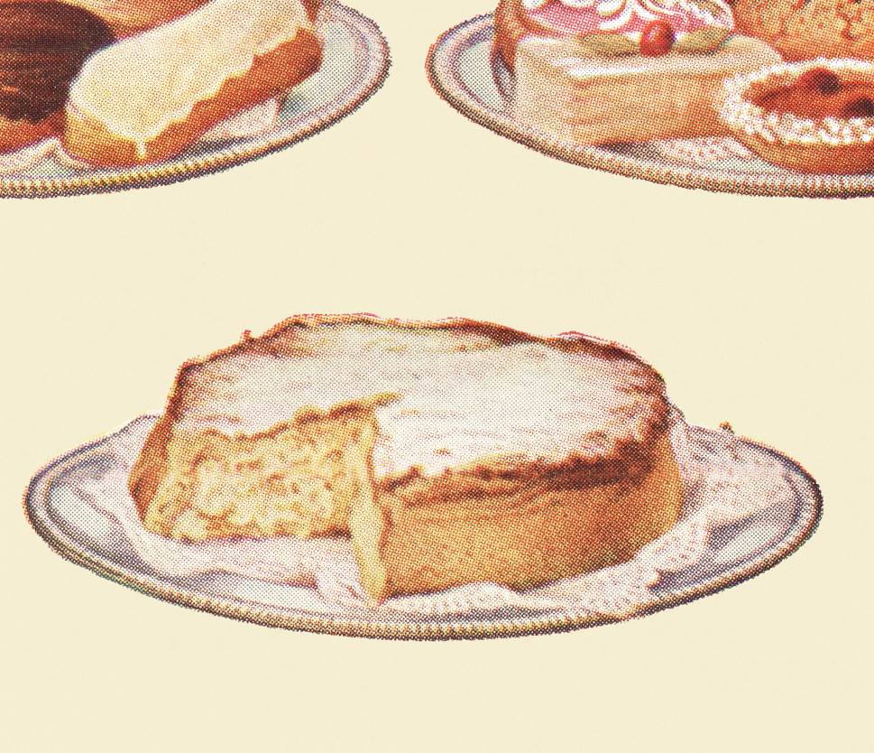 "Mrs Beeton's Sweets and Gateaux" on Framed Prints, Canvas, Framed Canvas, Acrylic or Print-only