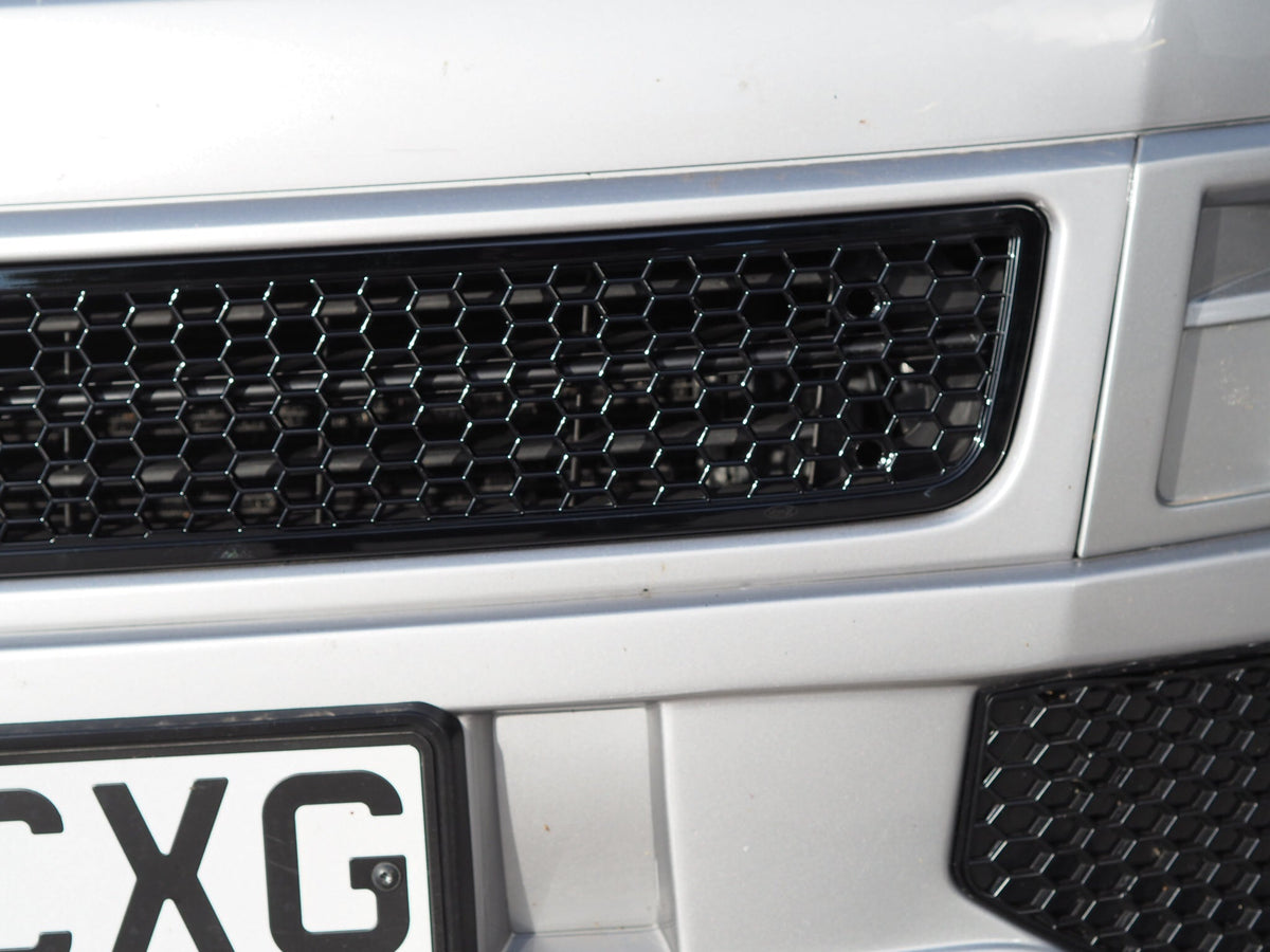 For VW T5.1 Transporter Van Front Styling Gloss-Black Package (2pcs) Painted and Ready to Fit