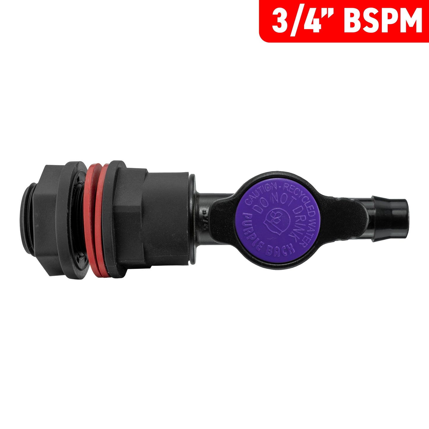 Water Butt Kit 3/4in with 13mm Barb Irrigation Valve for Drip Irrigation Fitting