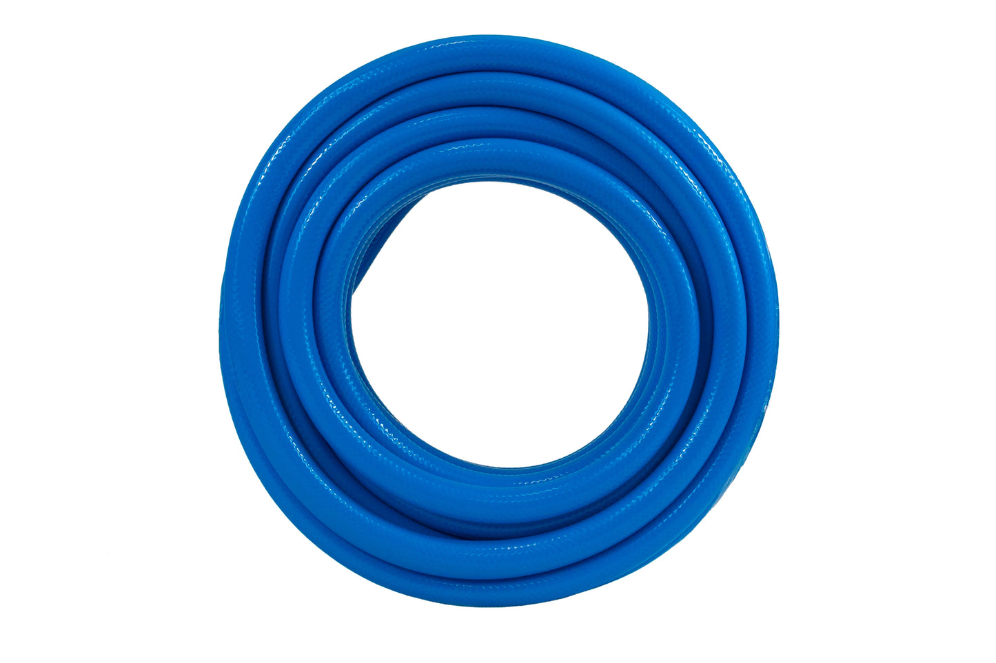 Blue Water Hose Pipe 1/2in Kink Resistant Watering Hose Outdoor Hose Accessory