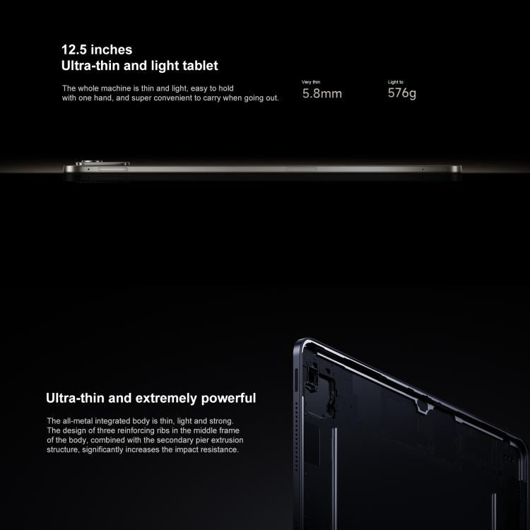 Xiaomi Pad 7S Pro 12.5 inch, 16GB+512GB, HyperOS 2, XRING O1 3nm Deca Core CPU, 16GB+512GB
