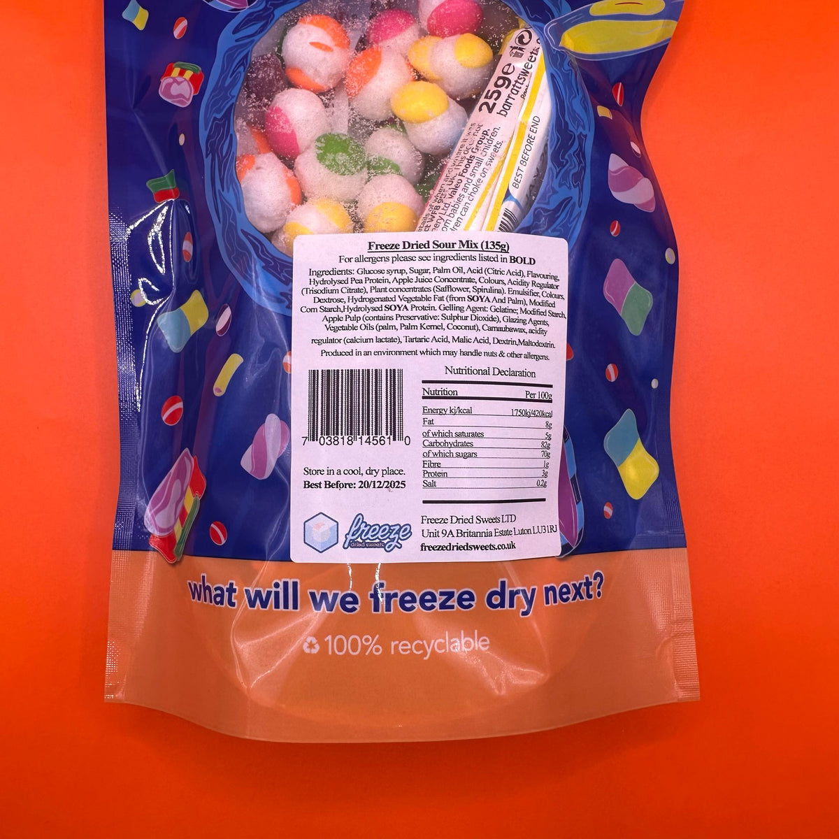 Freeze Dried Sour Mix - 135g