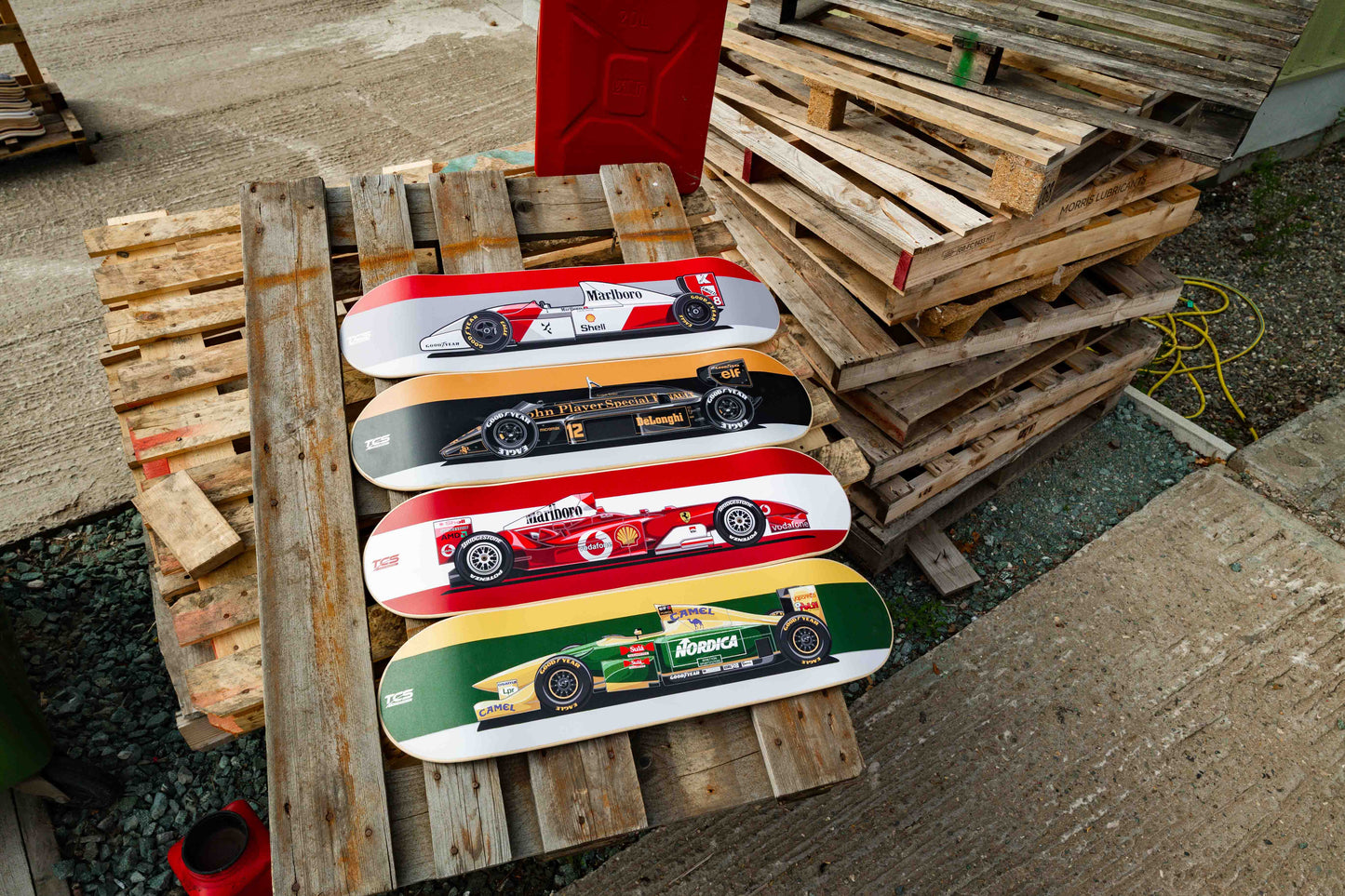 Formula 1 1974 Peterson Lotus F1 Skate Deck Wall Art