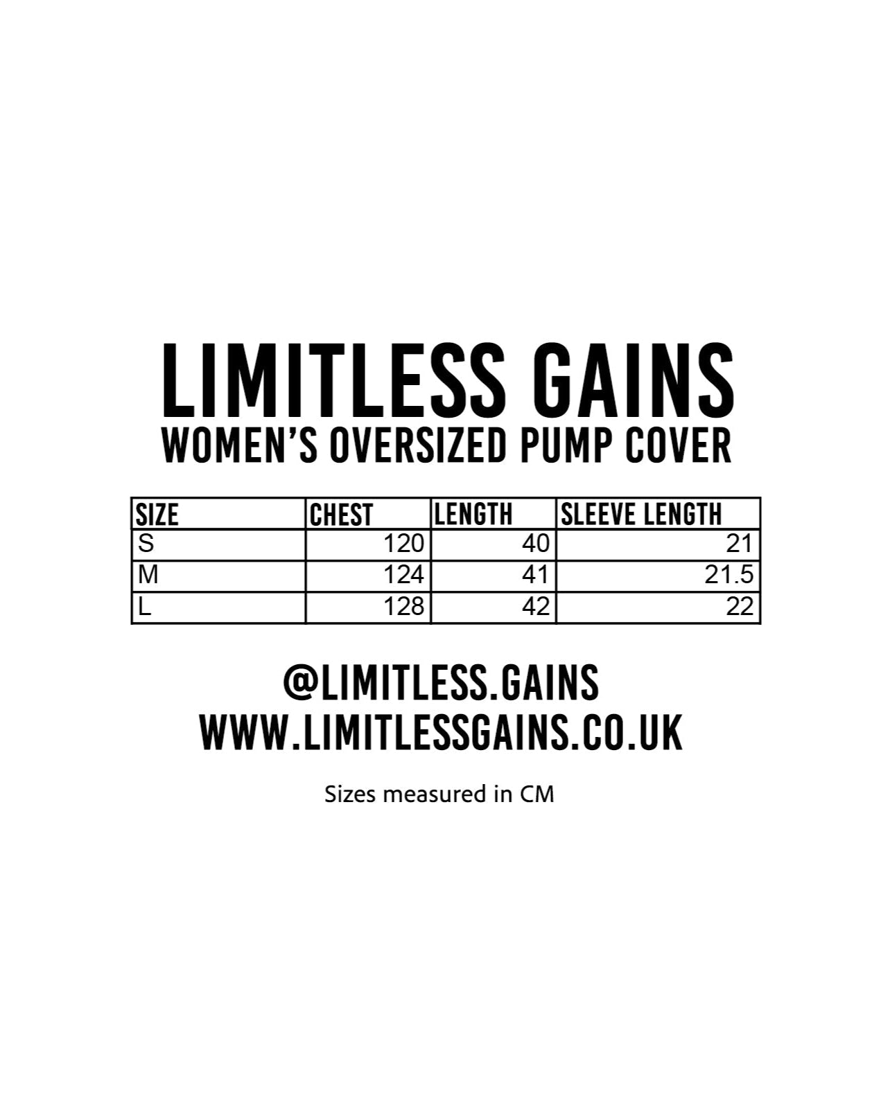 Women's Cropped Oversized Pump Cover