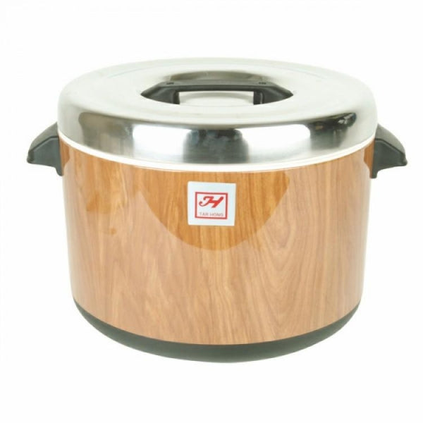 Wood Grain Insulated Sushi Pot