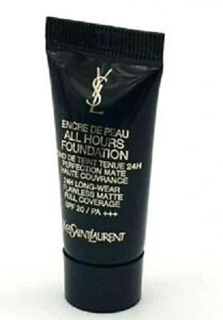 Yves Saint Laurent All Hours Foundation 5ml 0.16 fl. oz. official skincare sample Shade BR 05 Cool Milk perfume tester
