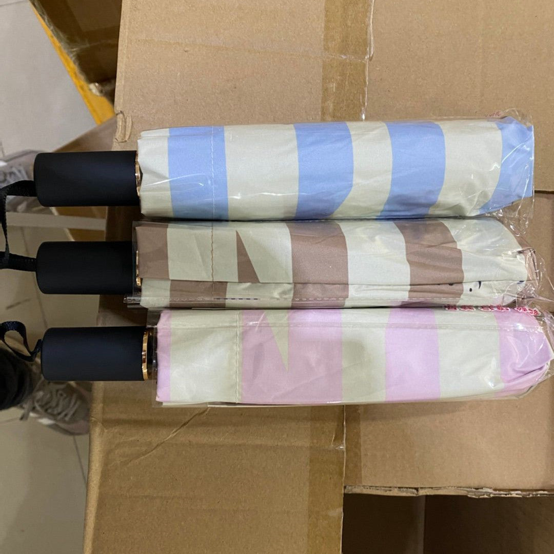 Unisex Folding Business Umbrella (Random Colour)
