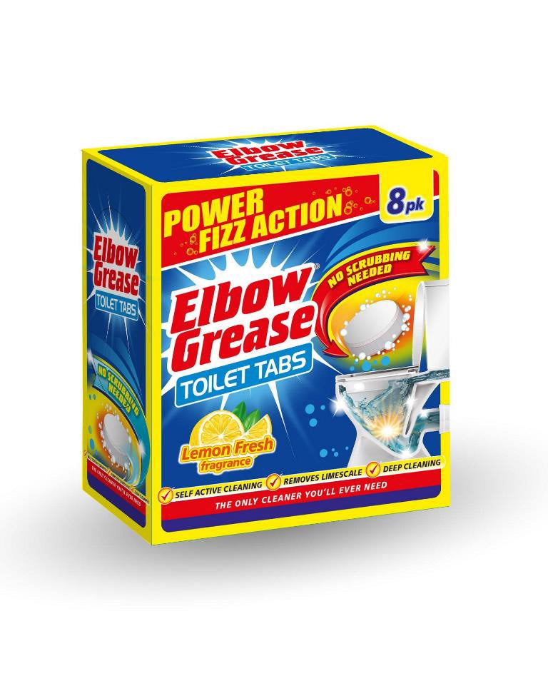 Elbow grease toilet tablets - lemon fresh