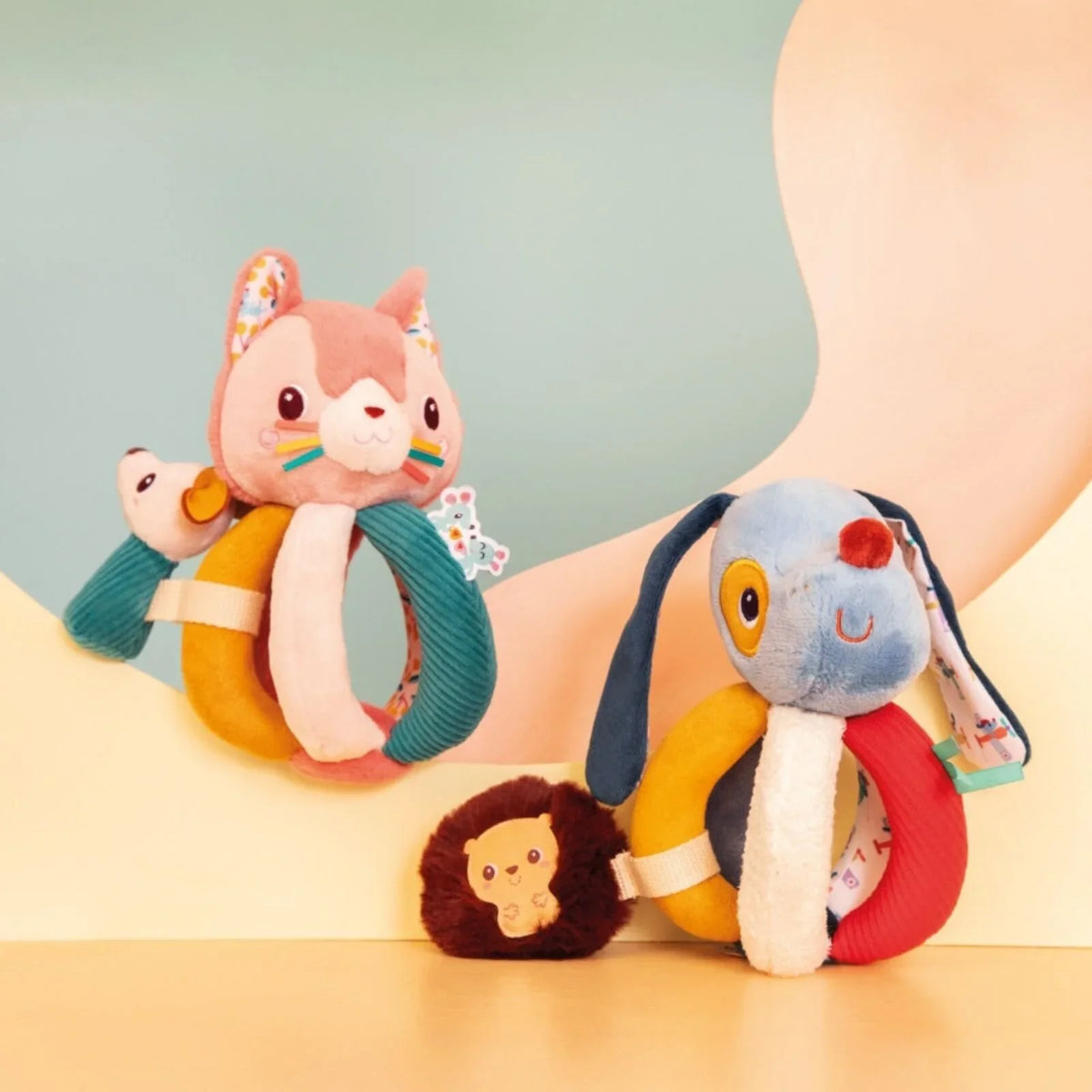 Lilliputiens Jeanne Rattle with Handles