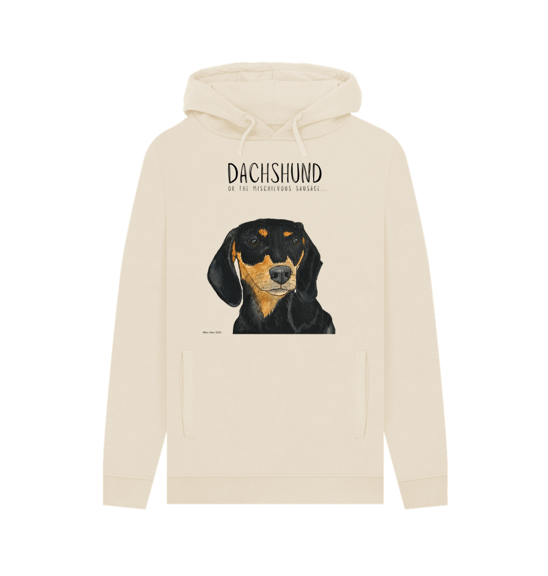 Black & Tan Dachshund Hoodie – Small Legs, Big Attitude!