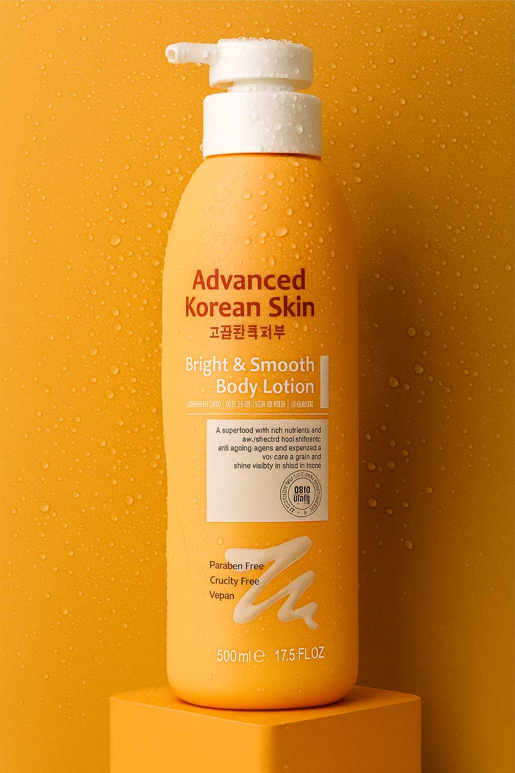 Advanced Korean Skin Bright & Smooth Body Lotion (500ml) – For Tone & Texture