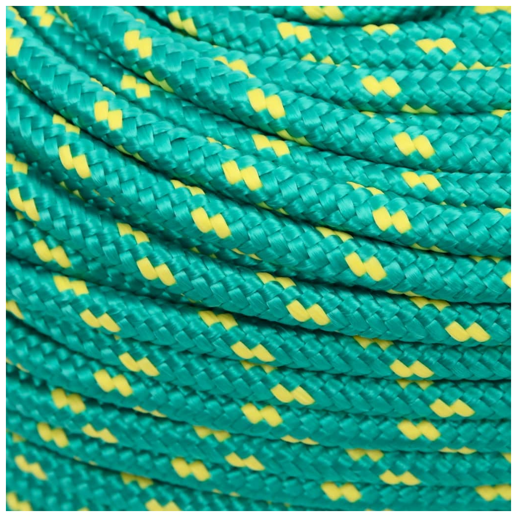 Boat Rope Green 6 mm 50 m Polypropylene