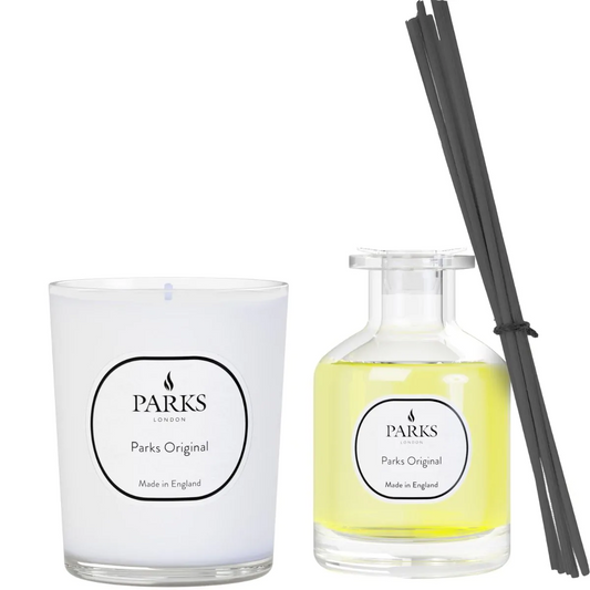 PARKS ORIGINAL 180G CANDLE & 100ML DIFFUSER SET