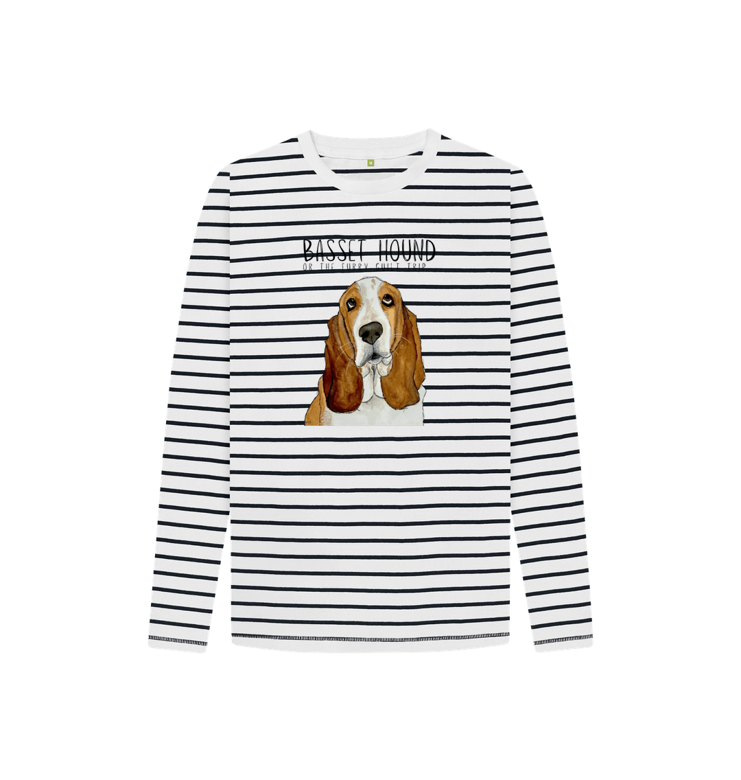 Basset Hound Child's Breton Long Sleeve Tee: The Ultimate Guilt Trip Fashion!