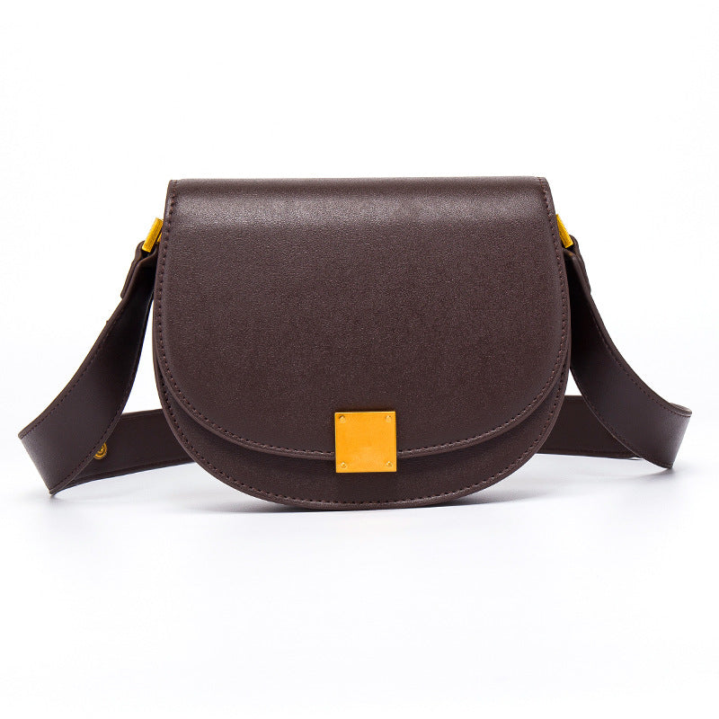 Women's Wide Shoulder Strap All-match Diagonal Bag