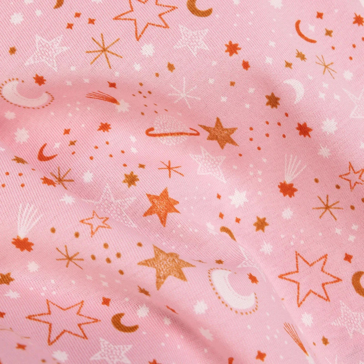 HelloBaby 2 Pack Star Print Short Sleeve Baby Bodysuits (3 Months to 3 Years)