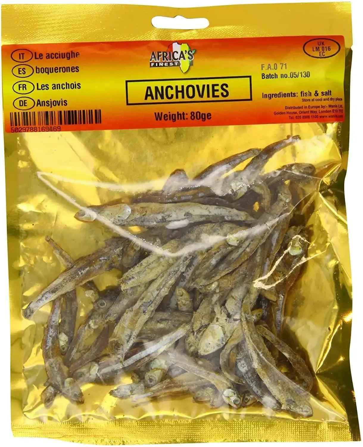 Africa's Finest Dried Anchovies - Pack a Lot of Nutritional Value