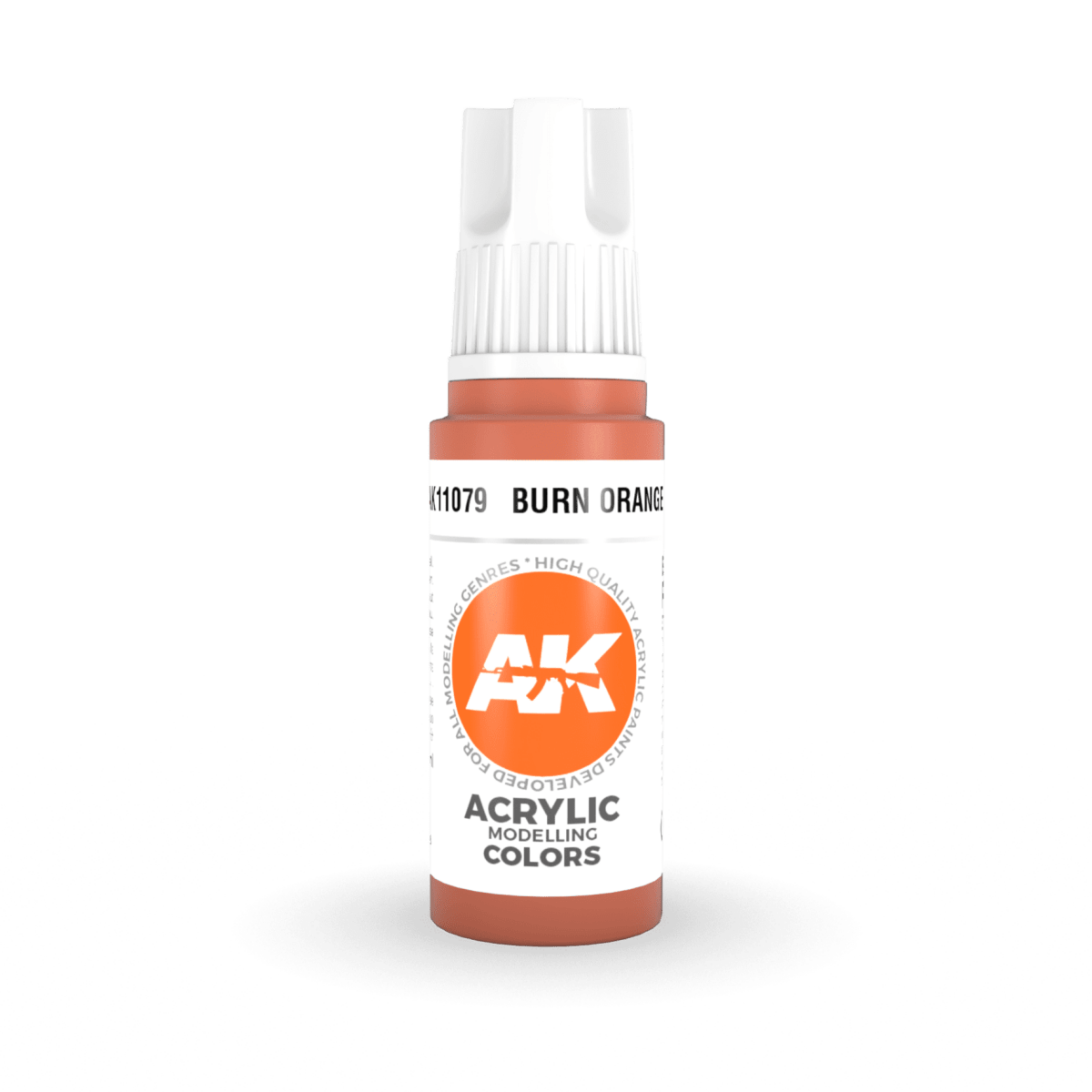 AK Interactive 3rd Gen Acrylic - Burn Orange 17ml (AK11079)