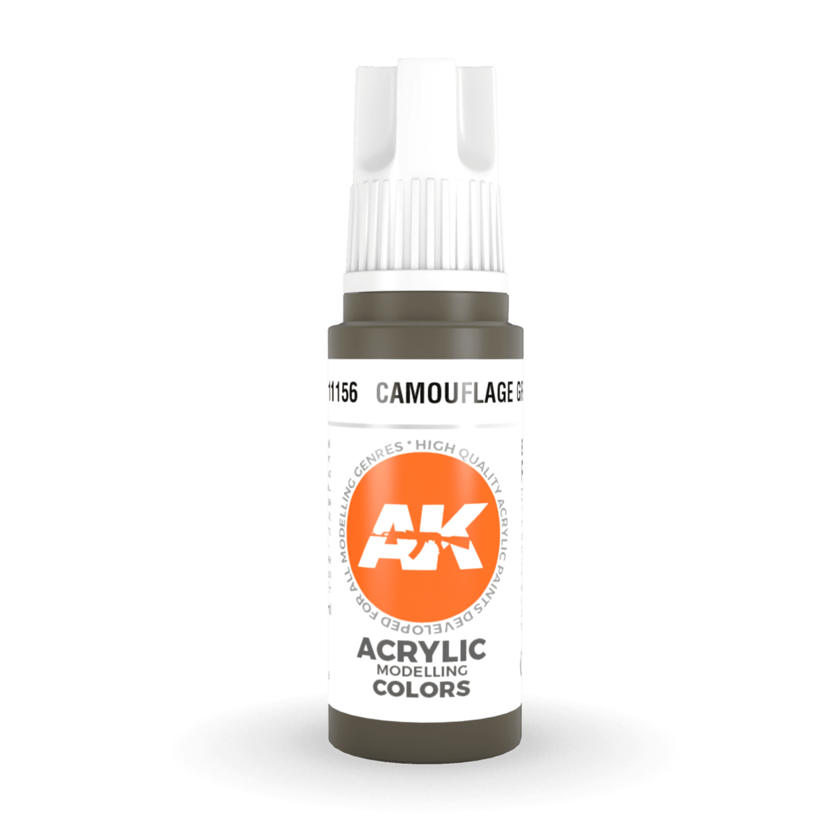 AK Interactive 3rd Gen Acrylic - Camouflage Green 17ml (AK11156)