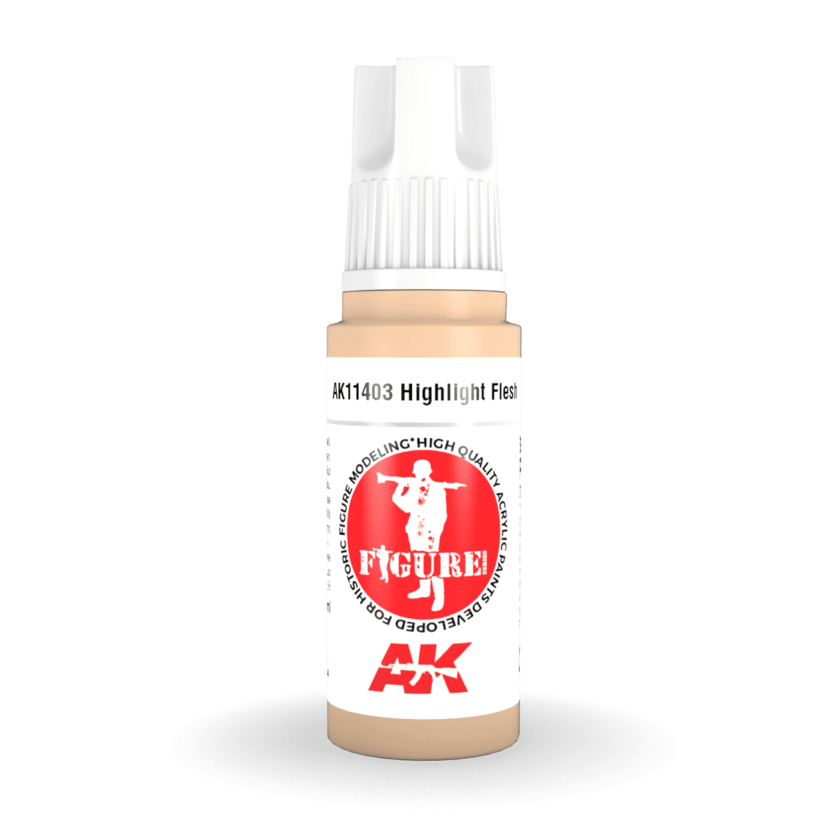 AK Interactive 3rd Gen Acrylic - Highlight Flesh 17ml (AK11403)