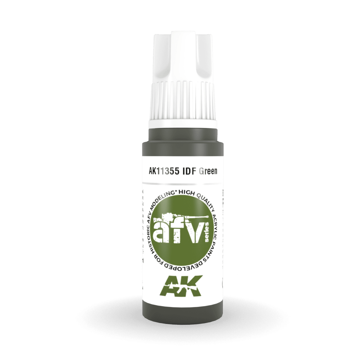 AK Interactive 3rd Gen Acrylic - IDF Green 17ml (AK11355)
