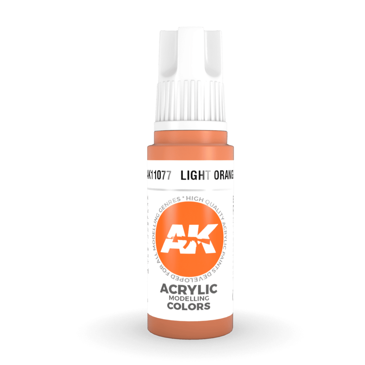 AK Interactive 3rd Gen Acrylic - Light Orange 17ml (AK11077)