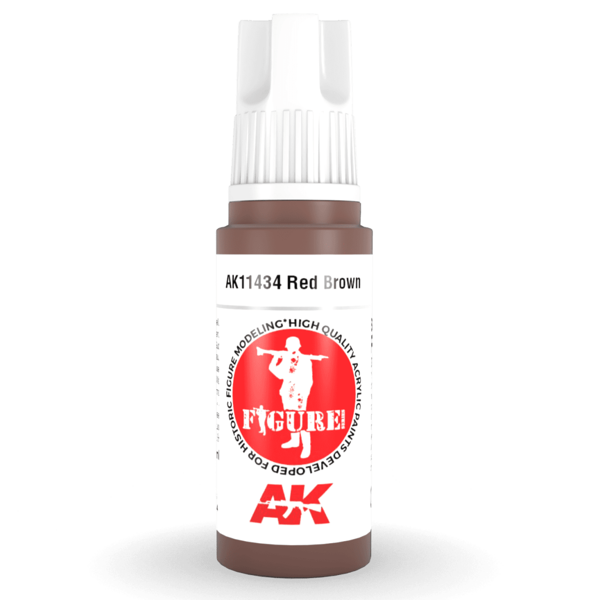 AK Interactive 3rd Gen Acrylic - Red Brown 17ml (AK11434)