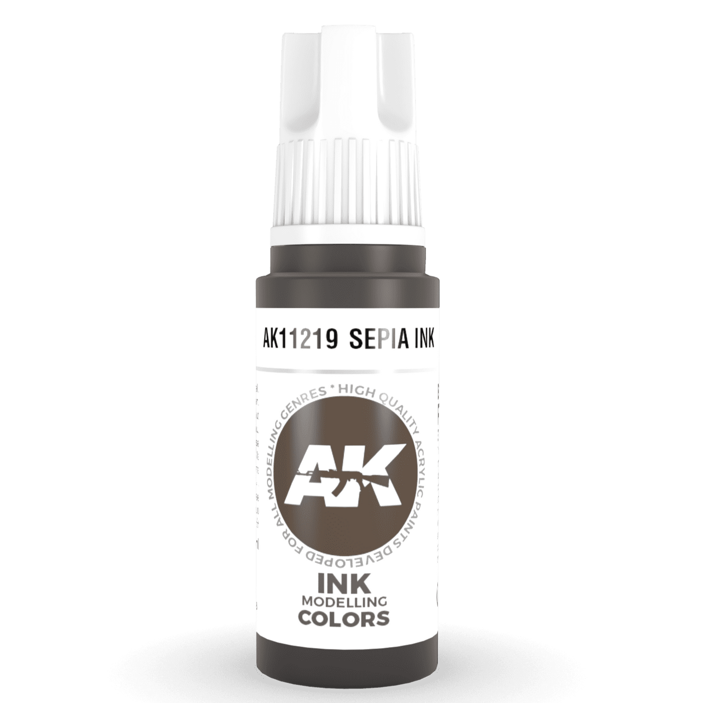 AK Interactive 3rd Gen Acrylic - Sepia INK 17ml (AK11219)