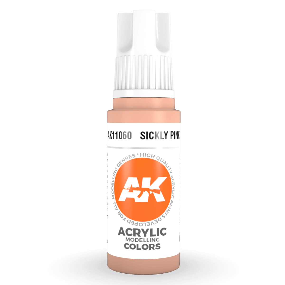 AK Interactive 3rd Gen Acrylic - Sickly Pink 17ml (AK11060)