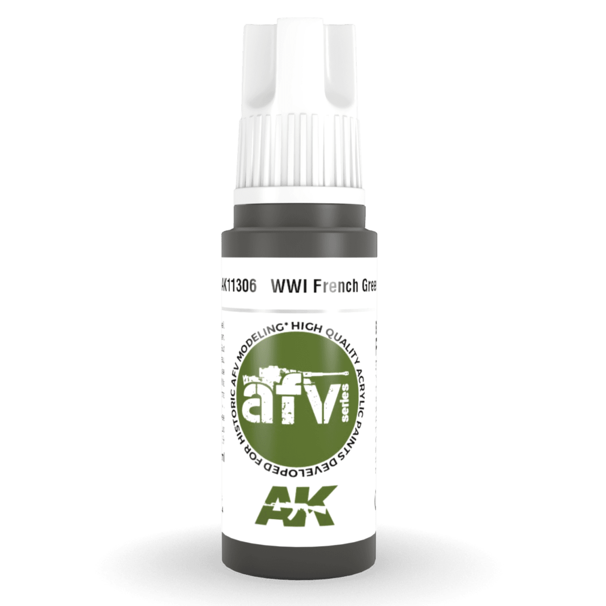 AK Interactive 3rd Gen Acrylic - WWI French Green 2 17ml (AK11306)