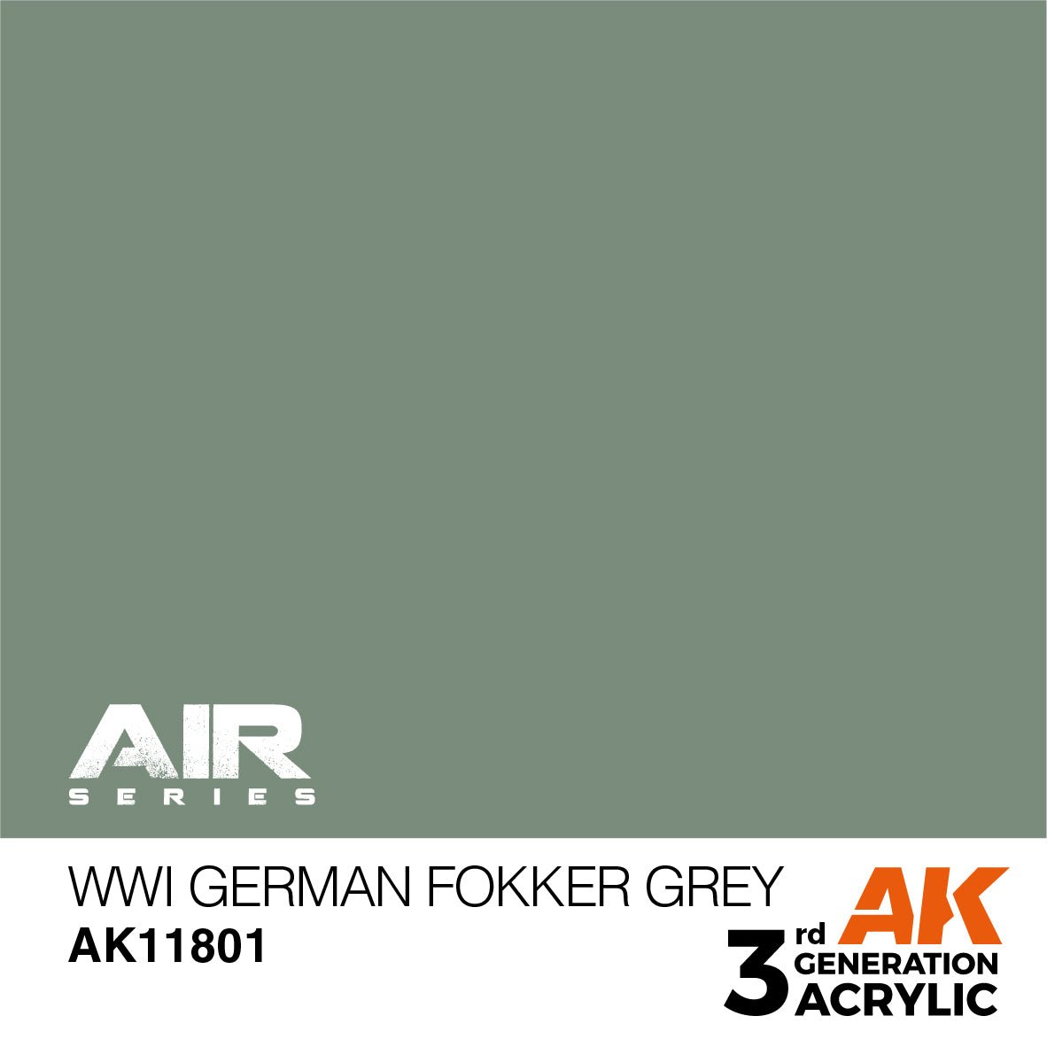 AK Interactive 3rd Gen German Fokker Grey (AK11801)