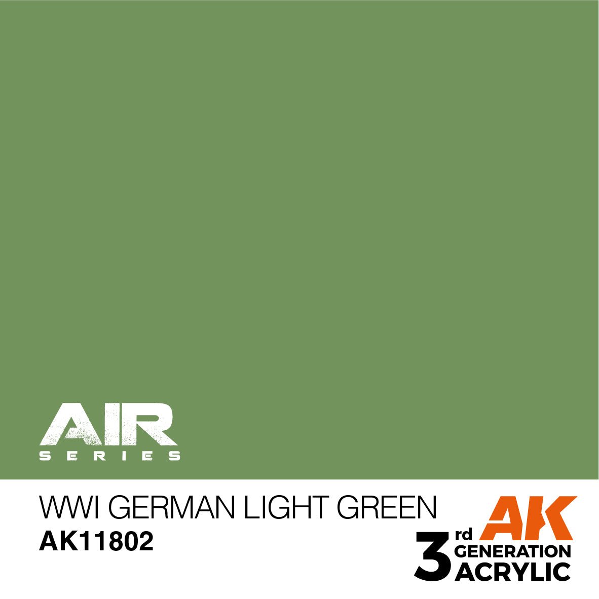 AK Interactive 3rd Gen German Light Green (AK11802)