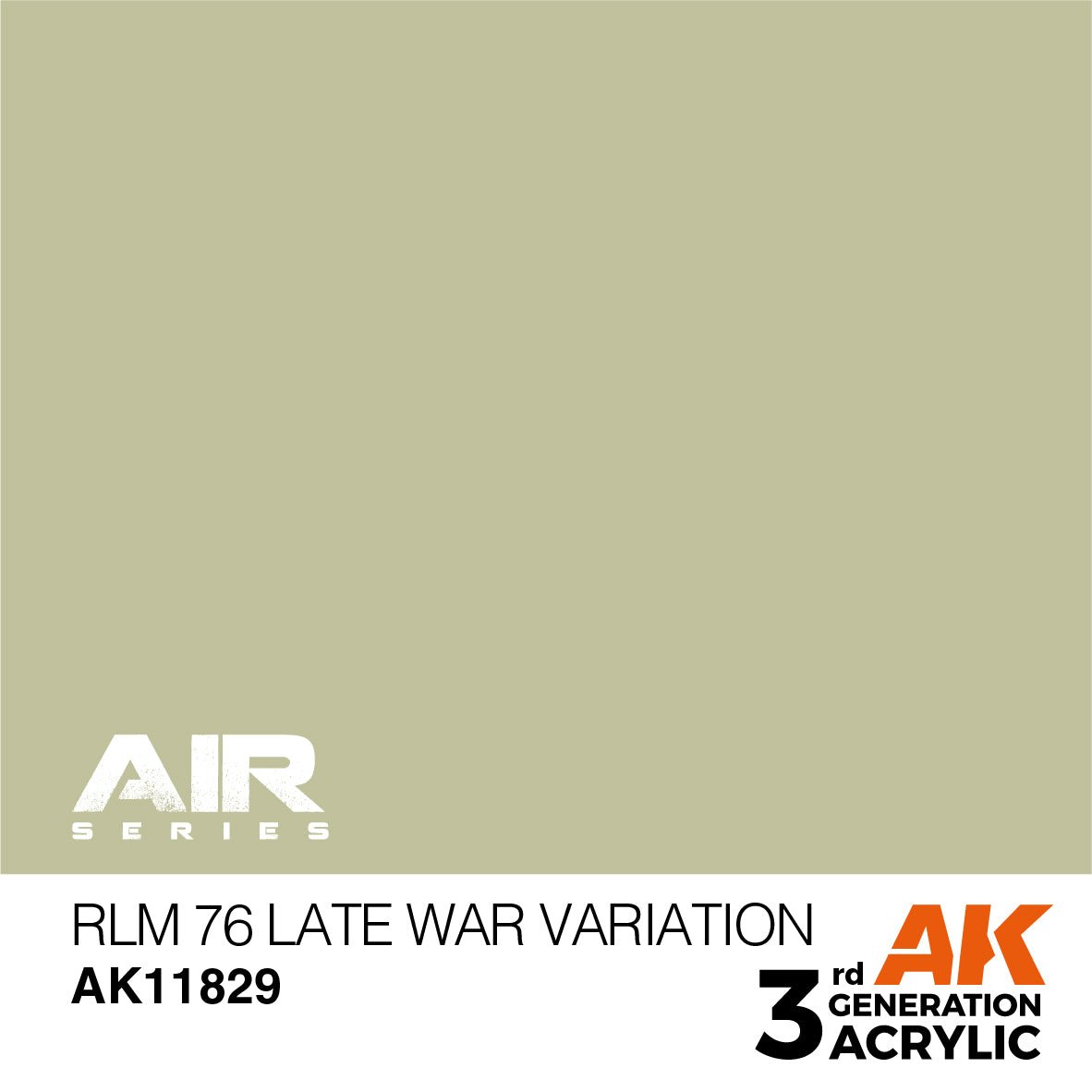 AK Interactive 3rd Gen RLM 76 Late War Variation (AK11829)