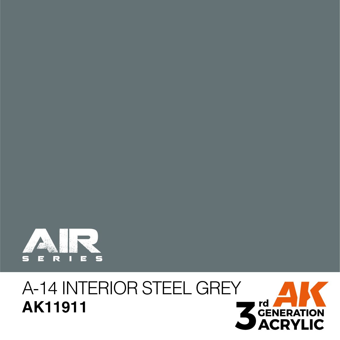 AK Interactive A-14 Interior Steel Grey (AK11911)