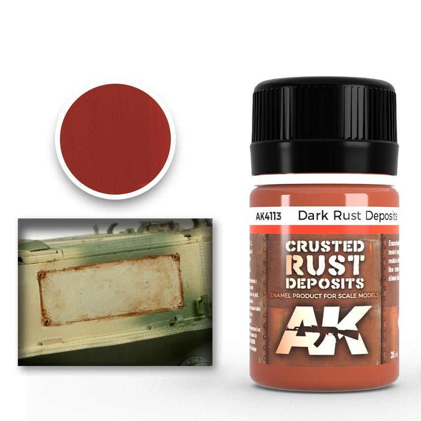 AK Interactive Dark Rust Deposit 35ml (AK4113)