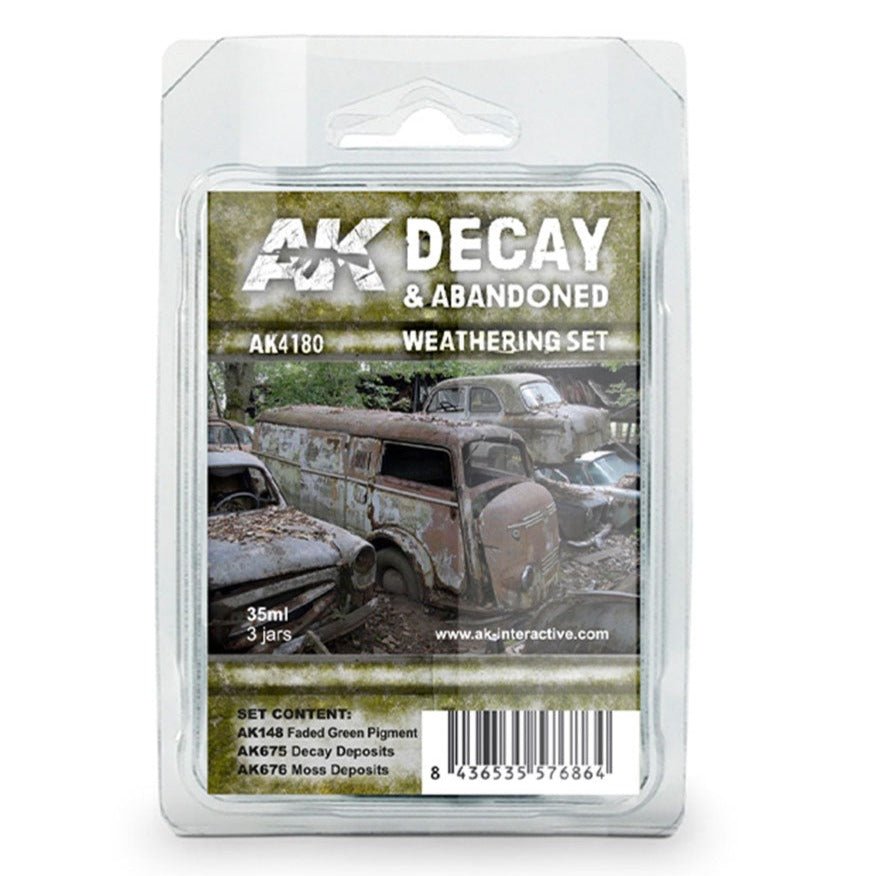 AK Interactive Decayed and Abandoned Weathering Set (AK4180)