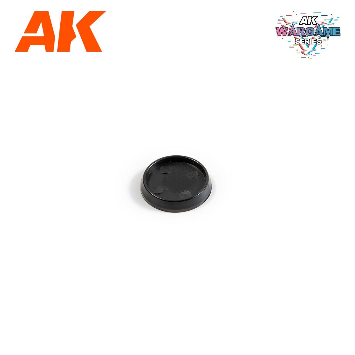 AK Interactive - Hollow Round Bases 25mm X 10 (AK1109)