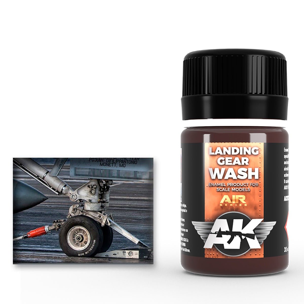 AK Interactive Landing Gear Wash 35ml (AK2029)