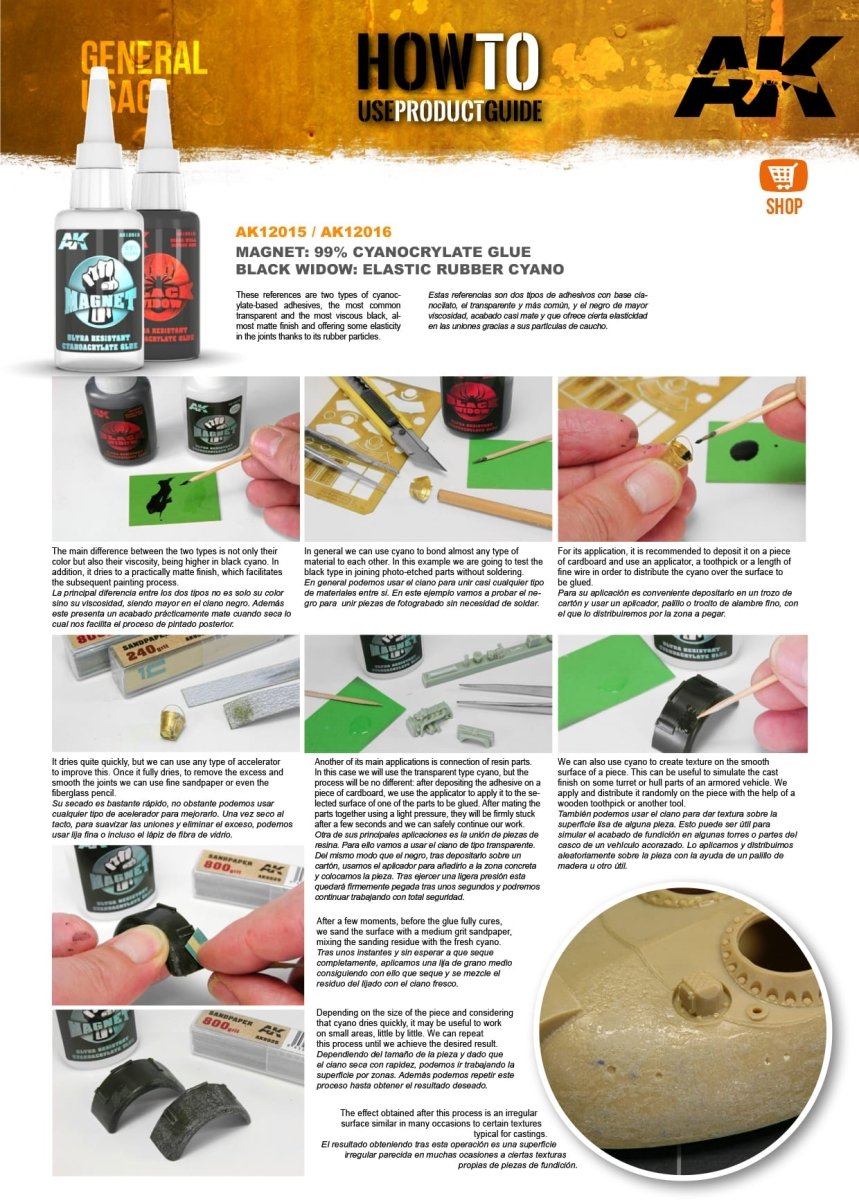 AK Interactive Magnet Cyanocrylate Glue (AK12015)