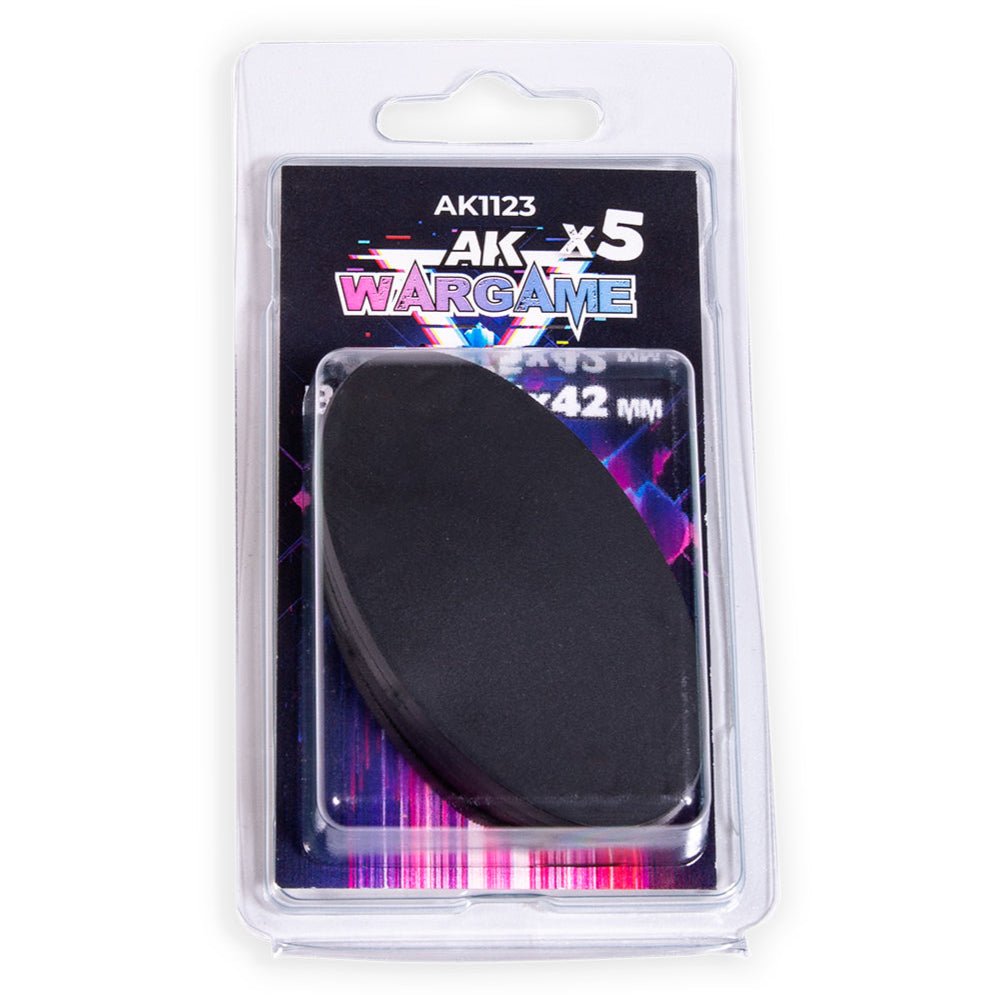 AK Interactive - Oval Bases 75x42mm X 5 (AK1123)