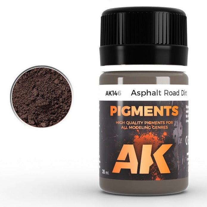 AK Interactive Pigment - Asphalt Road Dirt (AK146)