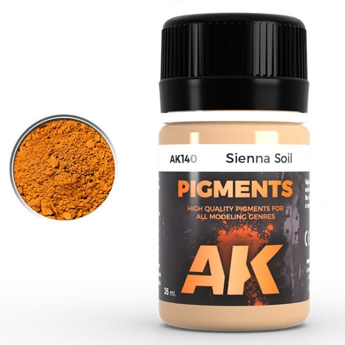 AK Interactive Pigment - Sienna Soil (AK140)