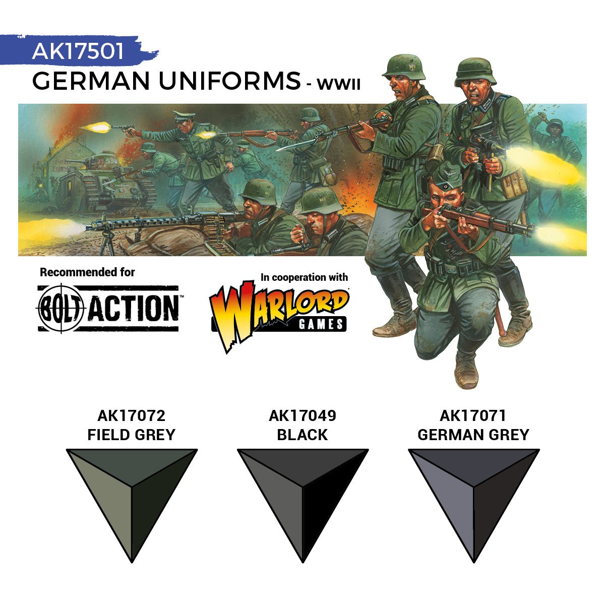 AK Interactive Quick Gen Set - German Uniforms (AK17501)