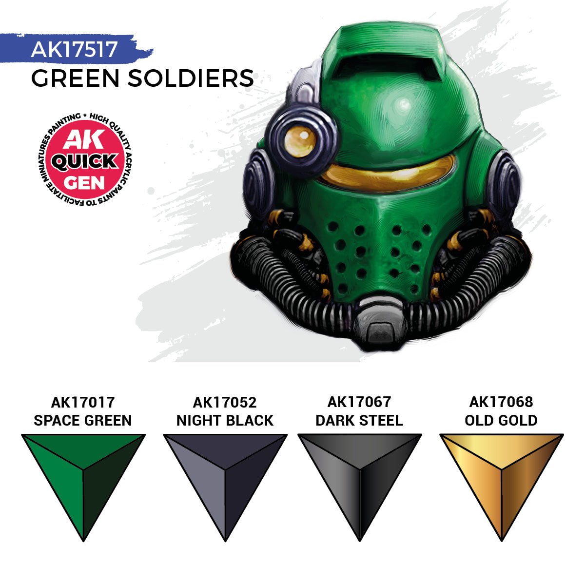 AK Interactive Quick Gen Set - Green Soldiers (AK17517)
