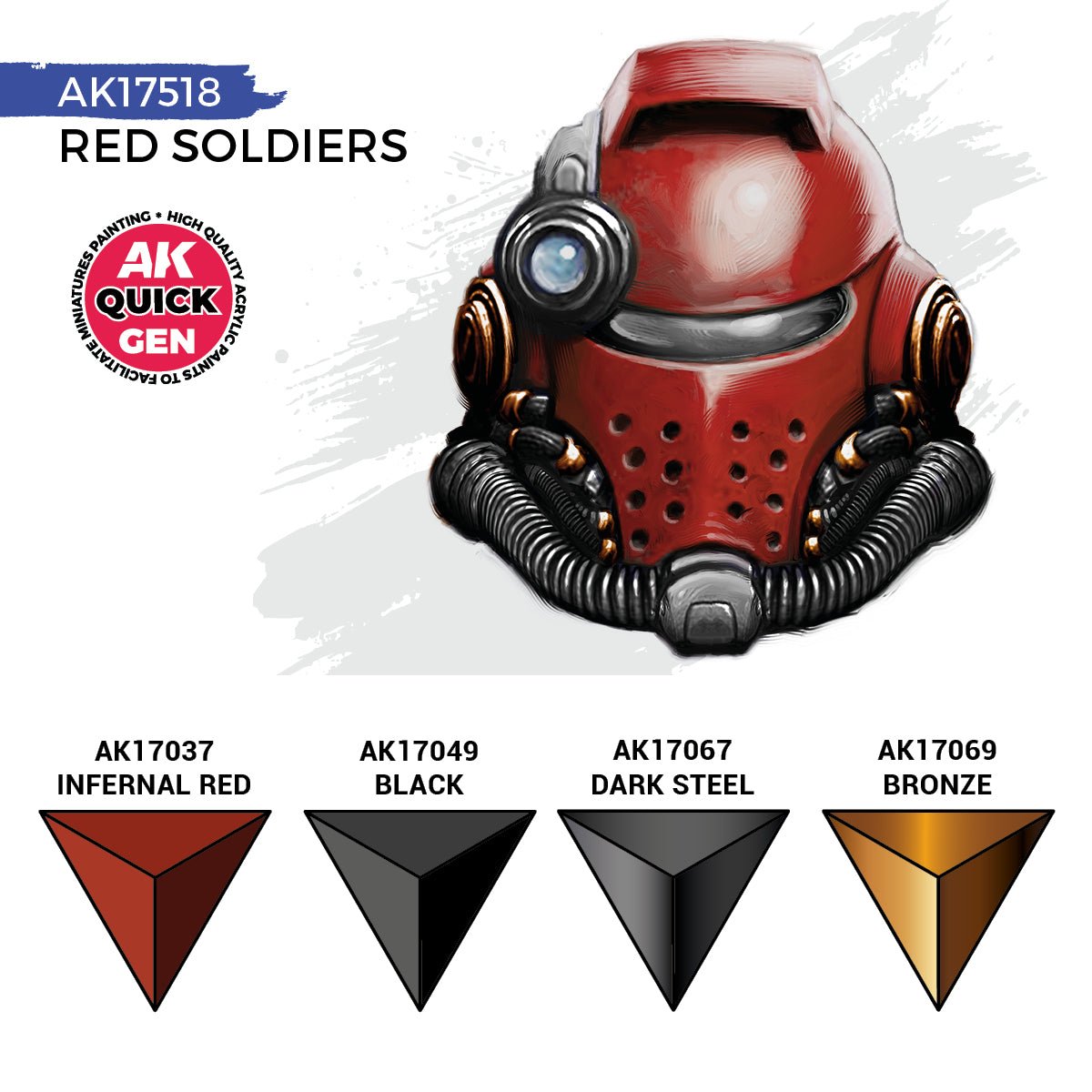 AK Interactive Quick Gen Set - Red Soldiers (AK17518)