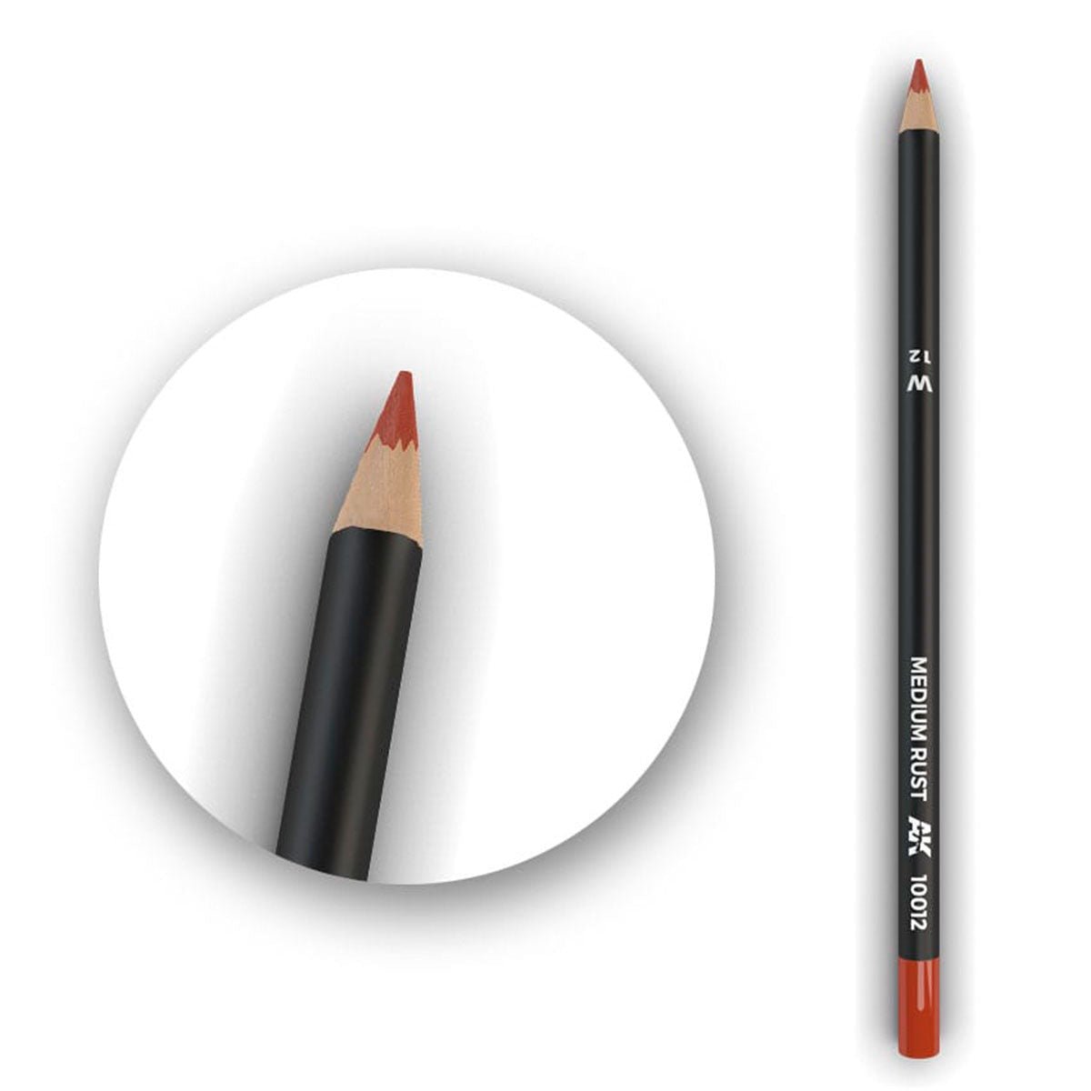 AK Interactive Watercolor Pencil Medium Rust (AK10012)