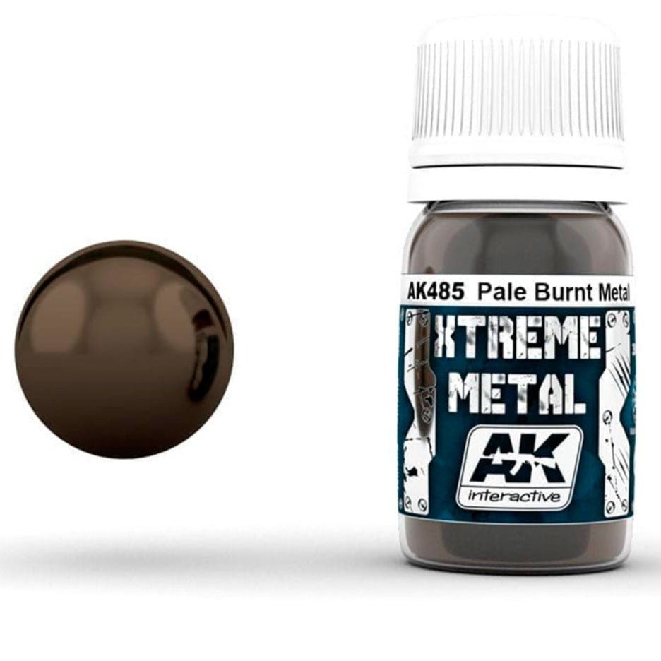 AK Interactive XTREME METAL Pale Burnt Metal (AK485)